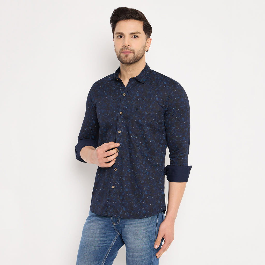 Duke Urban Men Full Sleeve Cotton Shirt (SDO8PRSH)