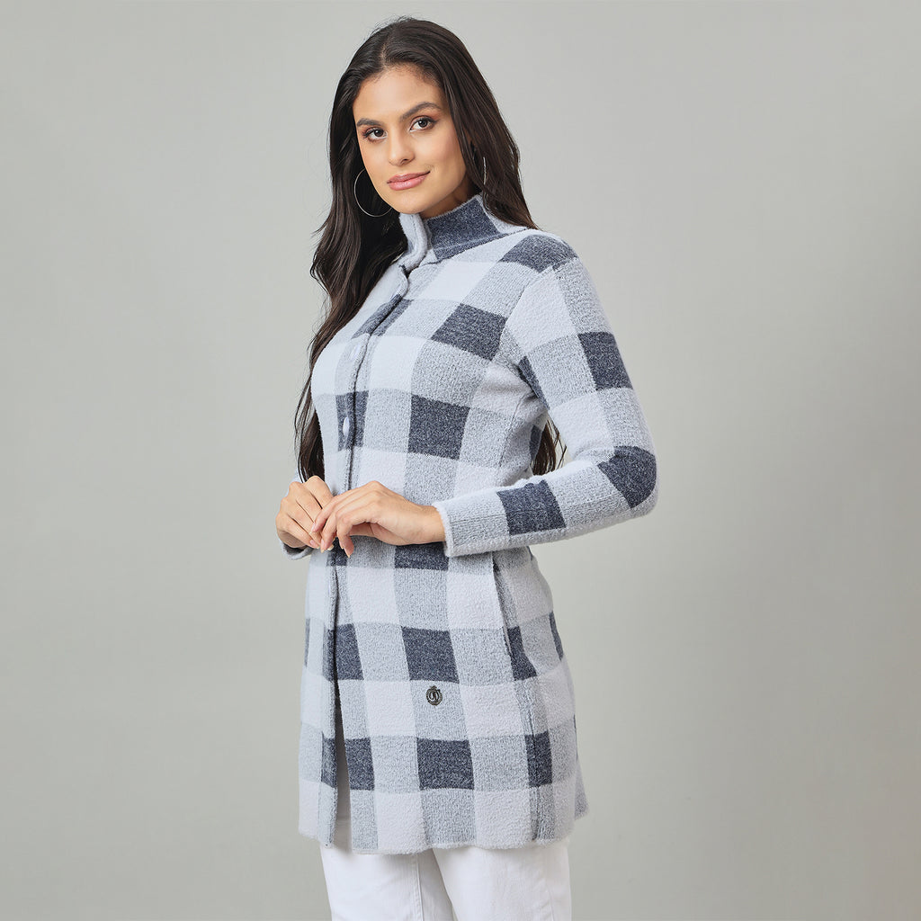 Duke Urban Women Long Coat Regular Sweater (SDS1351)
