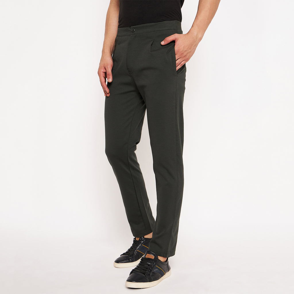 Duke Urban Men Solid Track Pant (LF5661)