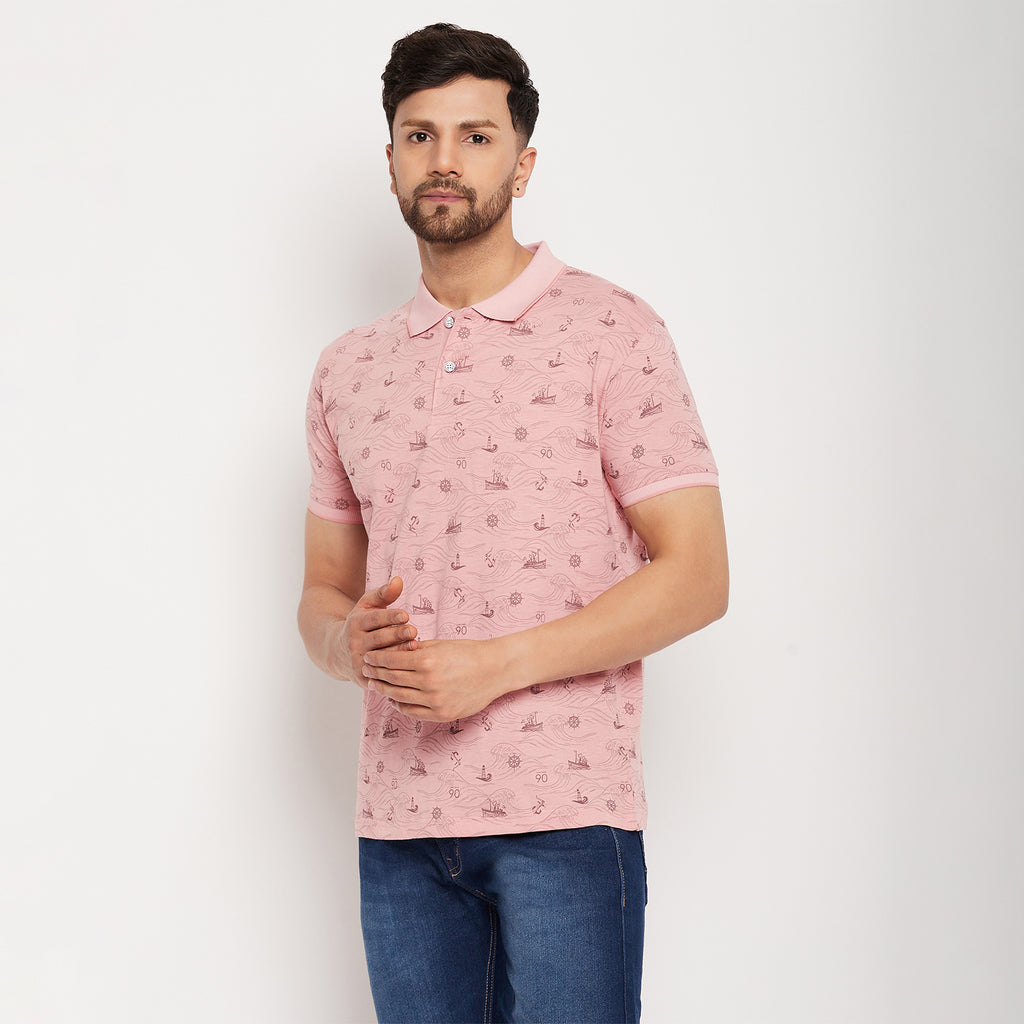 Duke Urban Men Half Sleeve Cotton T-shirt (LF5870)