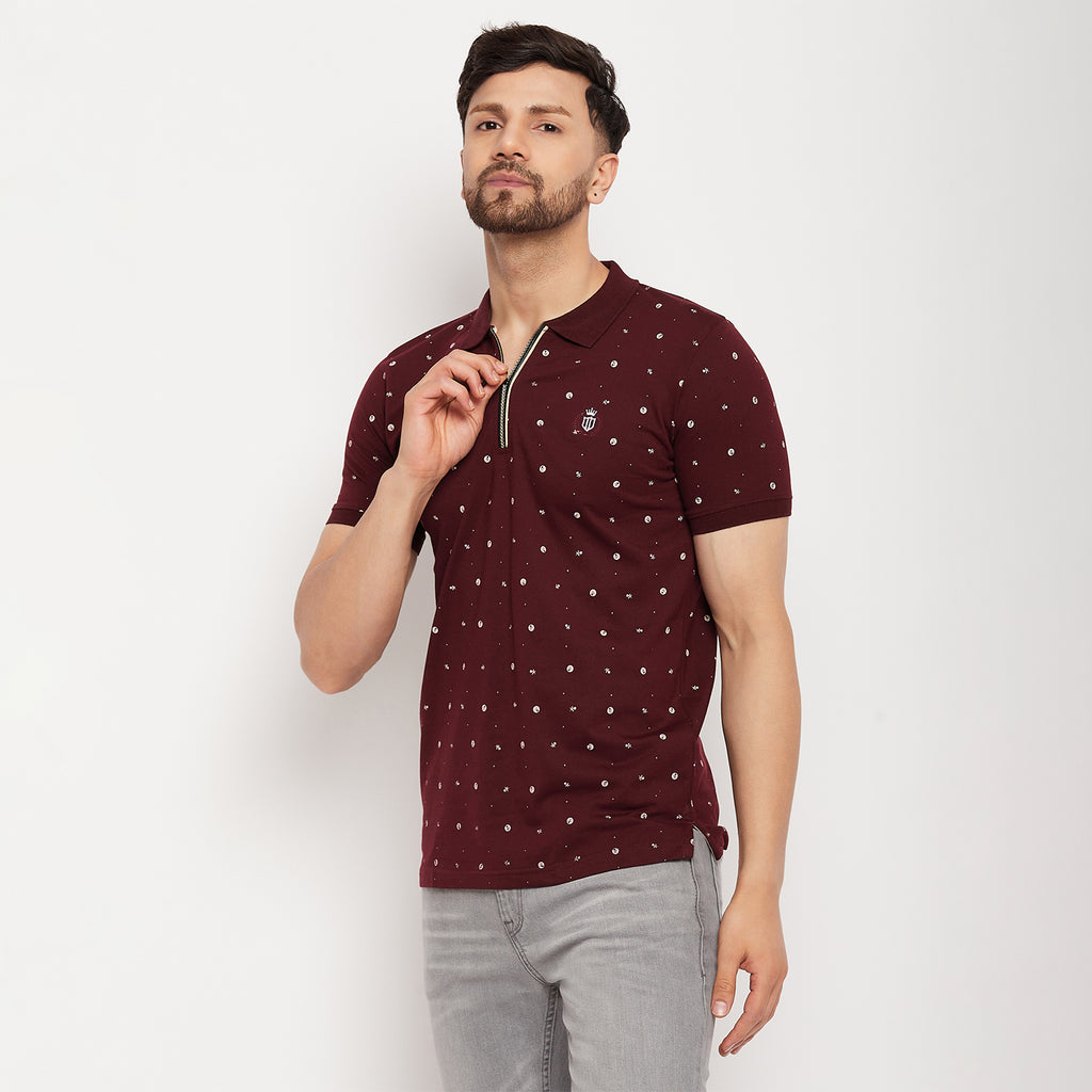 Duke Urban Men Half Sleeve Cotton T-shirt (LF5779)