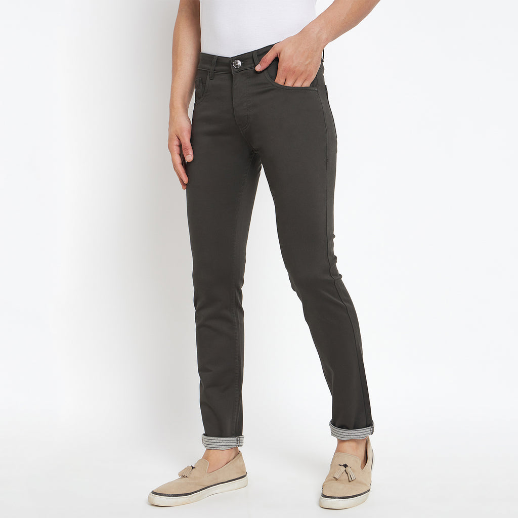 Duke Urban Men Solid Chinos Trousers (SDT4604)