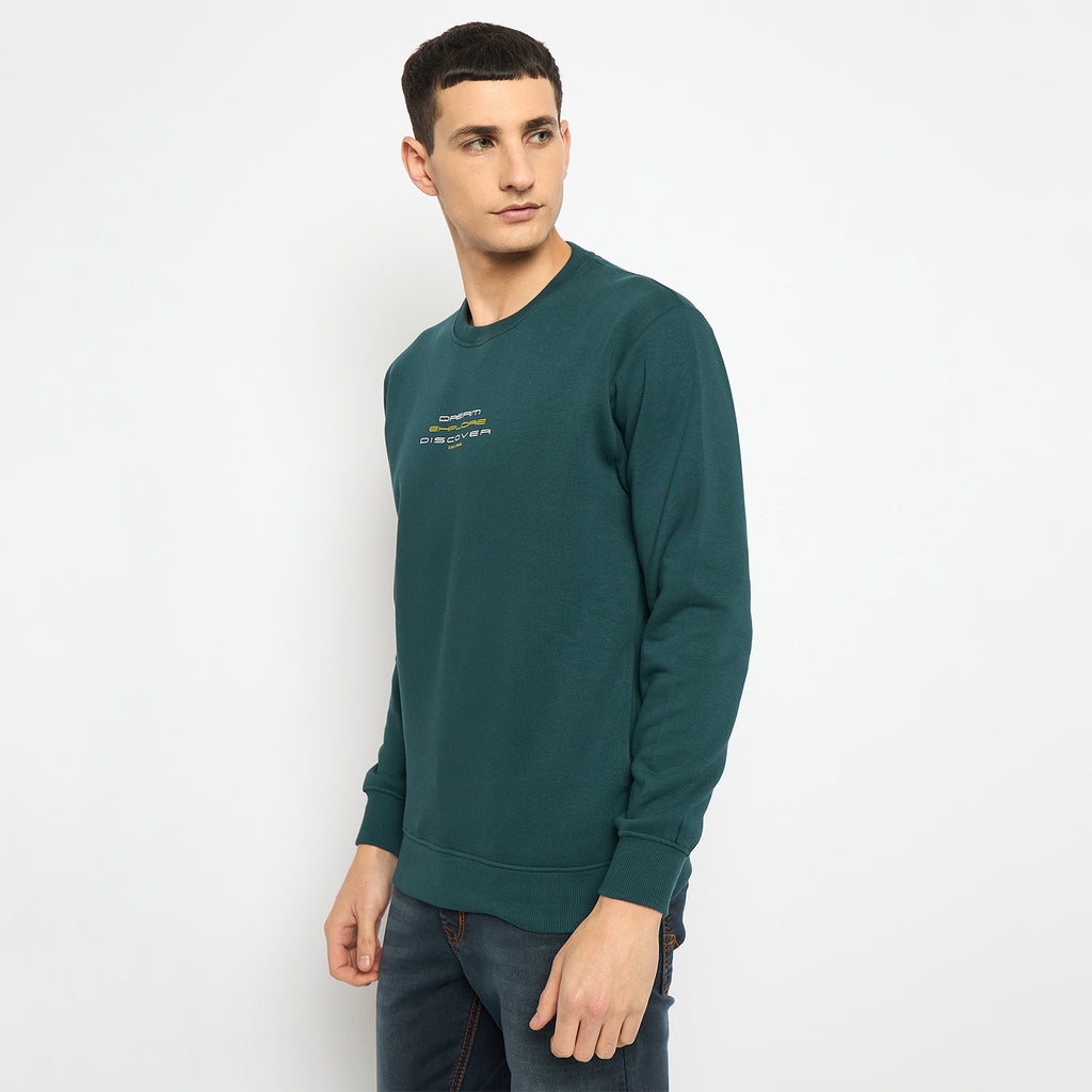 Duke Urban Men Solid Sweatshirt (LF6451)