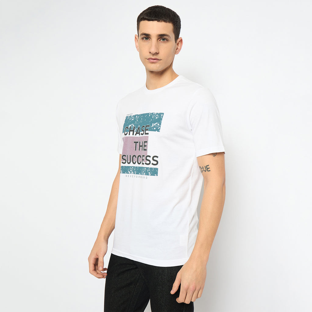 Duke Urban Men Half Sleeve Cotton Tshirt (LF7163)