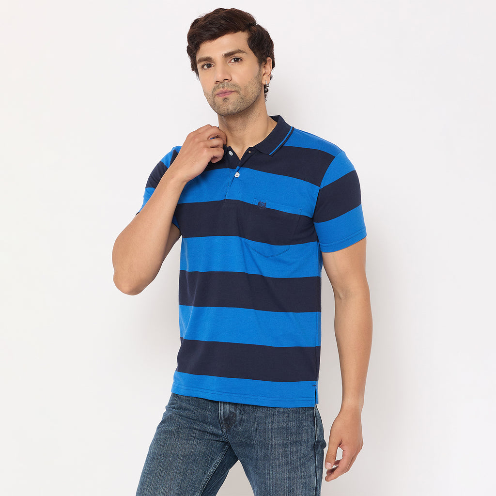 Duke Urban Men Half Sleeve Cotton Tshirt (MLF1148)