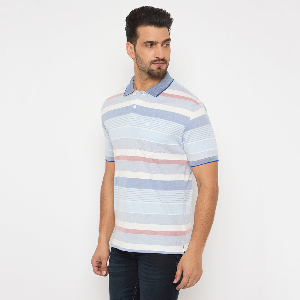 Duke Urban Men Half Sleeve Cotton Tshirt (LF7392)