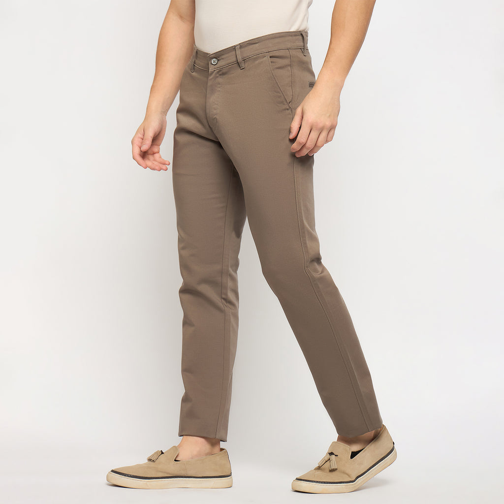 Duke Urban Men Flatfront Narrowfit Chinos Trousers (SDT4585)