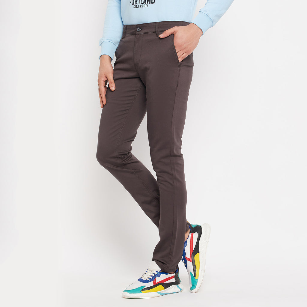 Duke Urban Men Solid Chinos Trousers (SDT4603)
