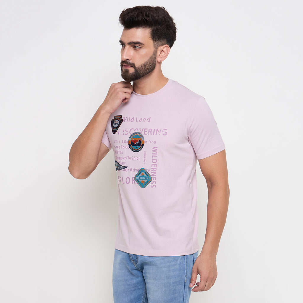 Duke Urban Men Half Sleeve Cotton Tshirt (LF7246)