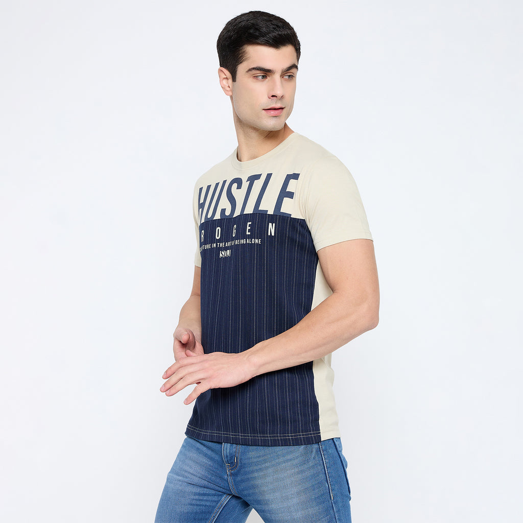 Duke Urban Men Half Sleeve Cotton T-shirt (LF7418)