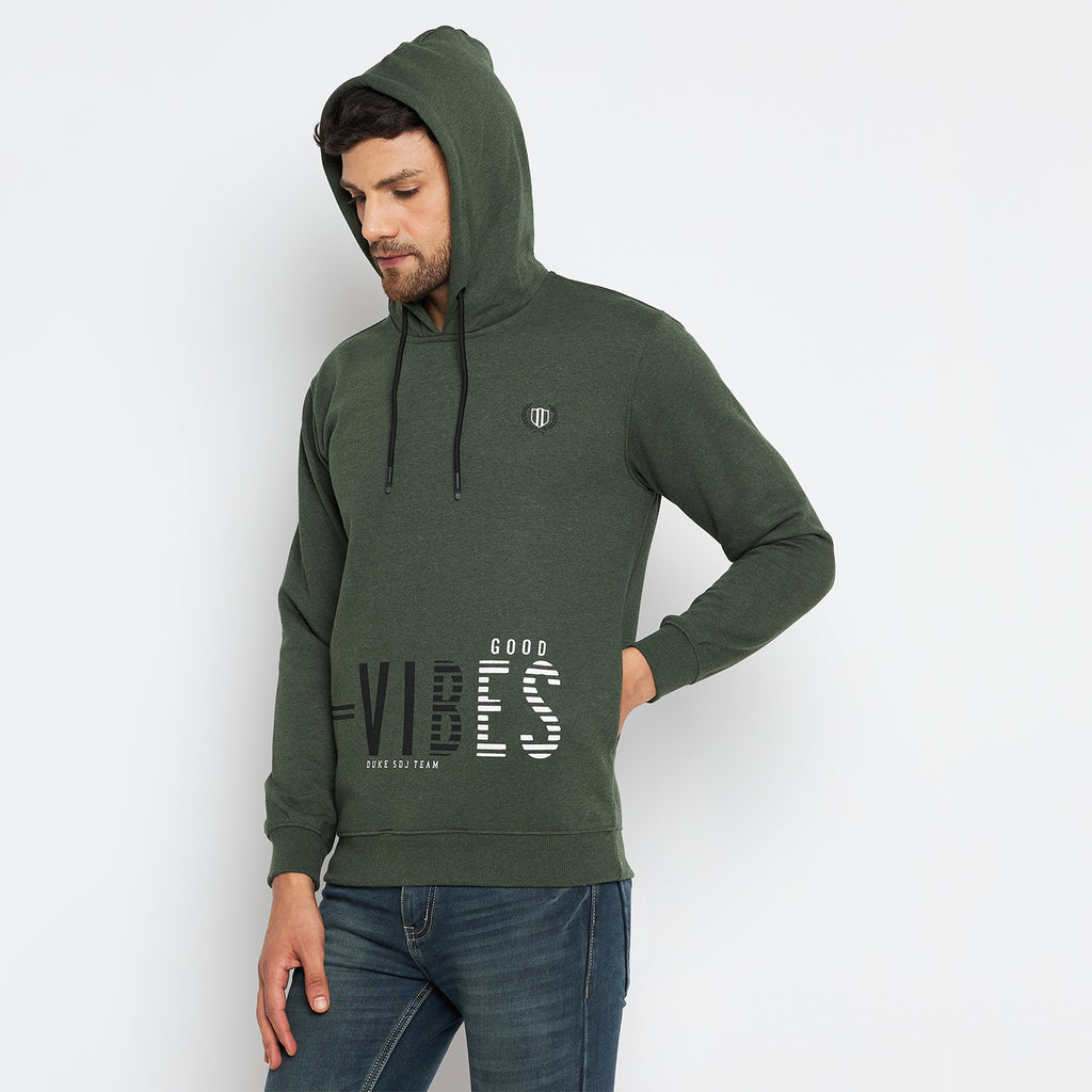 Duke Urban Men Hooded Sweatshirt  (LF3896)