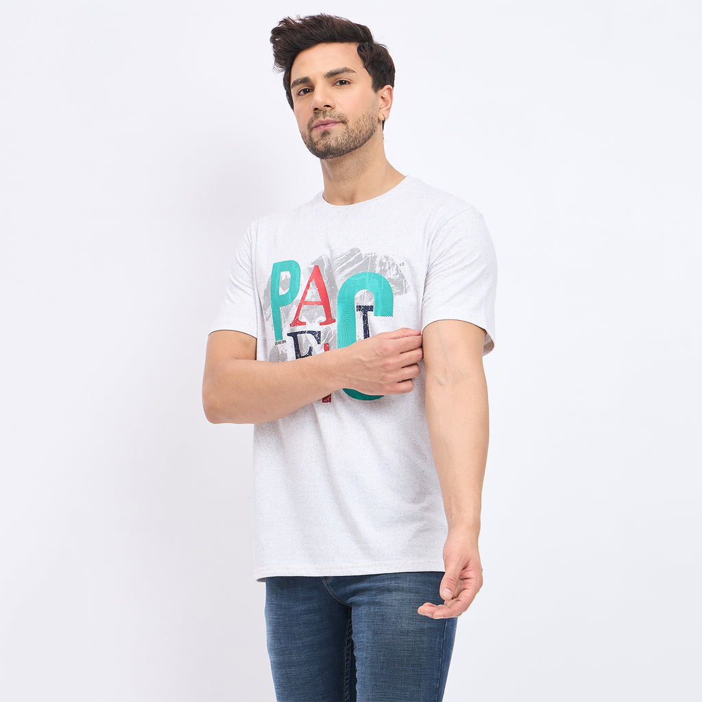 Duke Urban Men Half Sleeve Cotton T-shirt (LF7243)