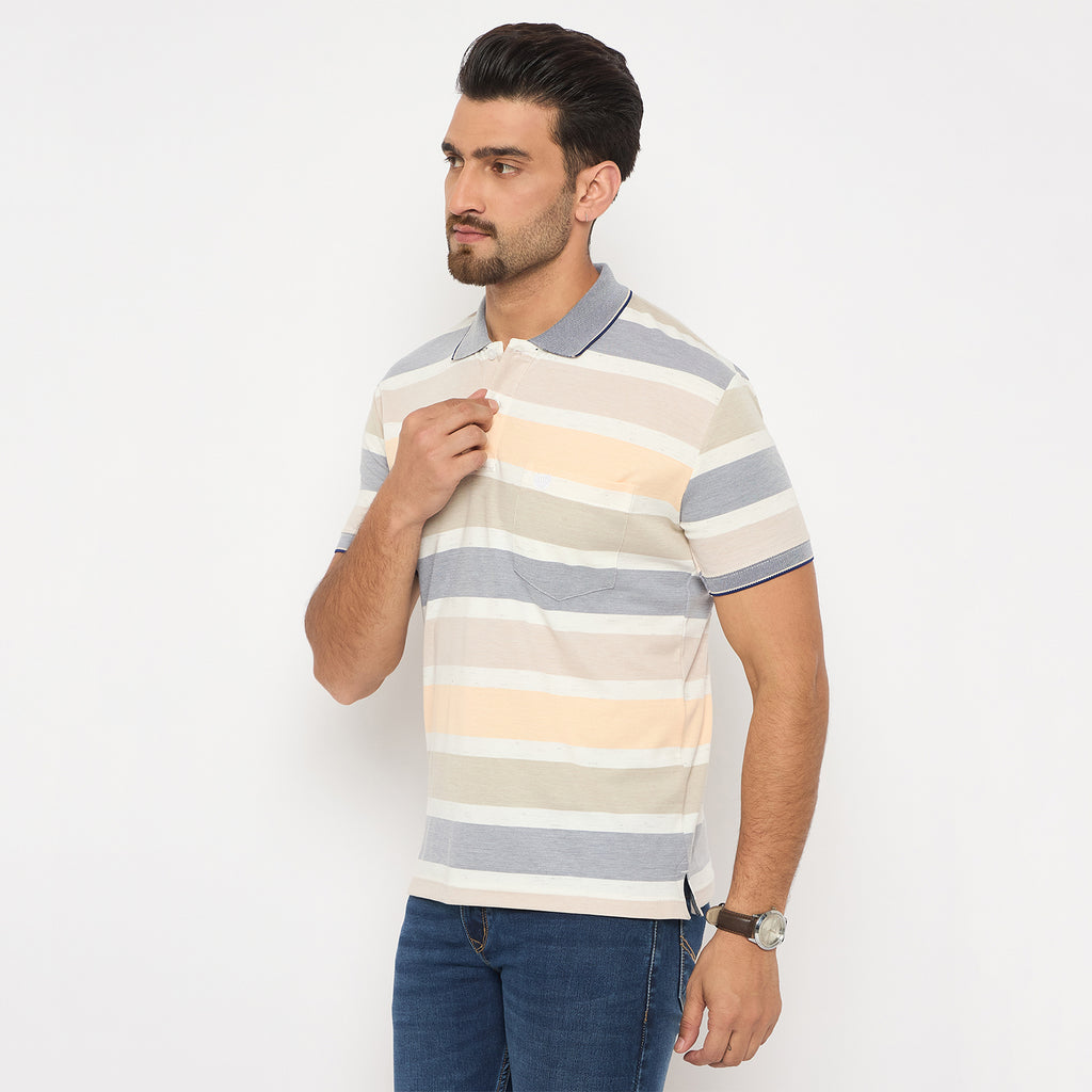 Duke Urban Men Half Sleeve Cotton Tshirt (LF7350)