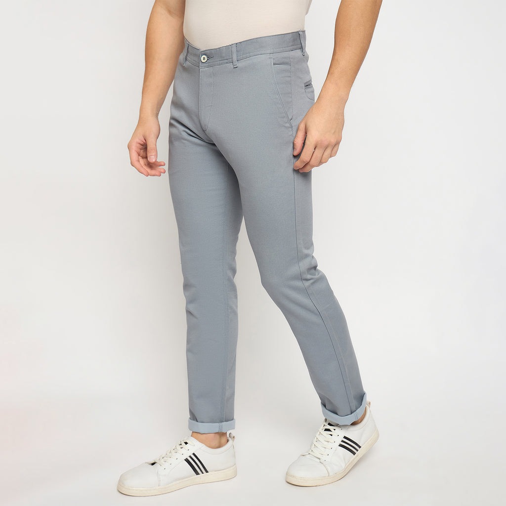 Duke Urban Men Flatfront Narrowfit Chinos Trousers (SDT4570)
