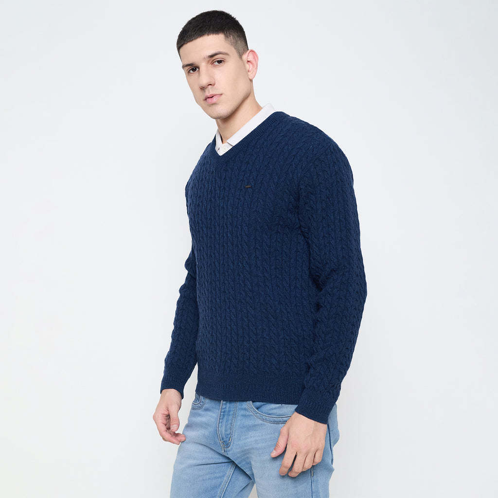 Duke Urban Men Full Sleeve V Neck Sweater (SDS2236)