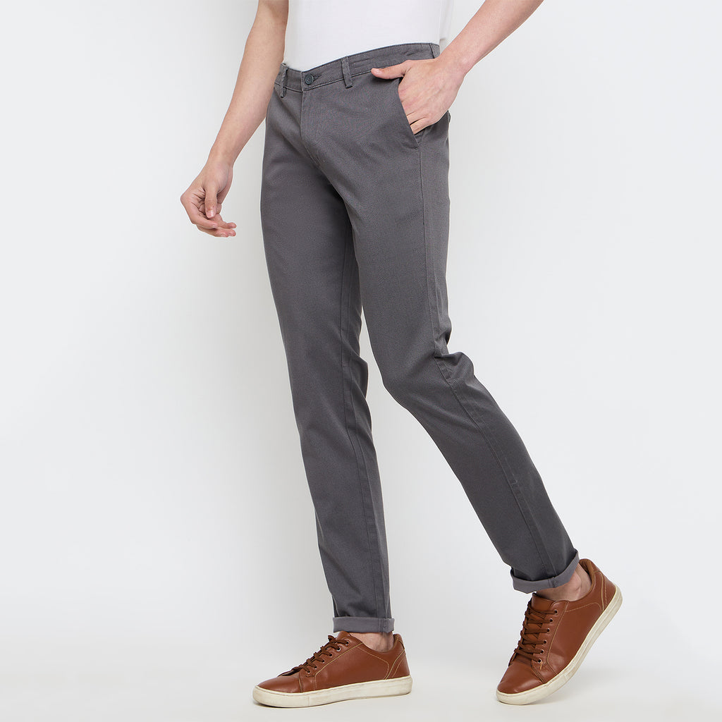 Duke Urban Men Flatfront Narrowfit Trousers (SDT4623)
