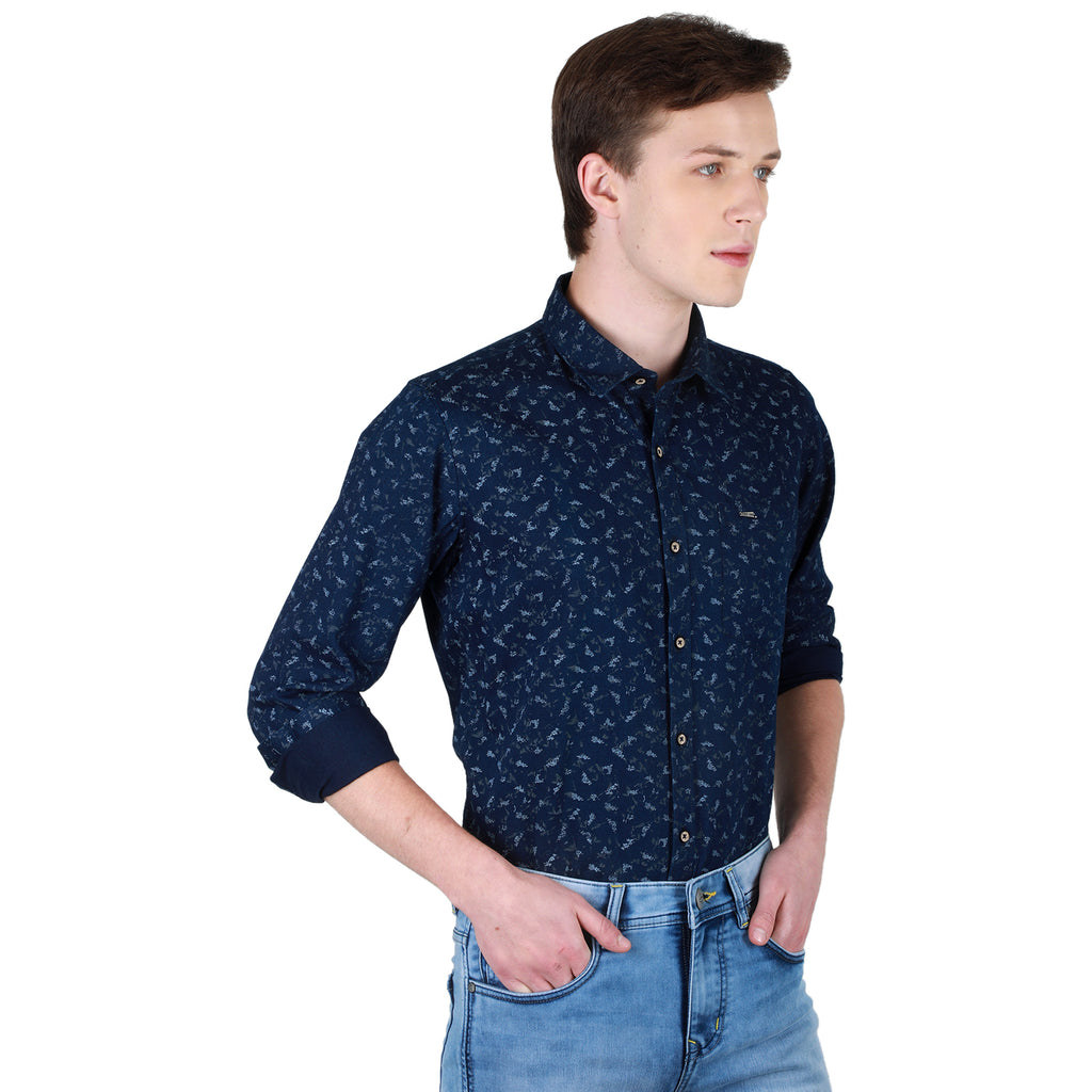 Duke Urban Men Full Sleeve Cotton Shirt (SD7PRIBQ)