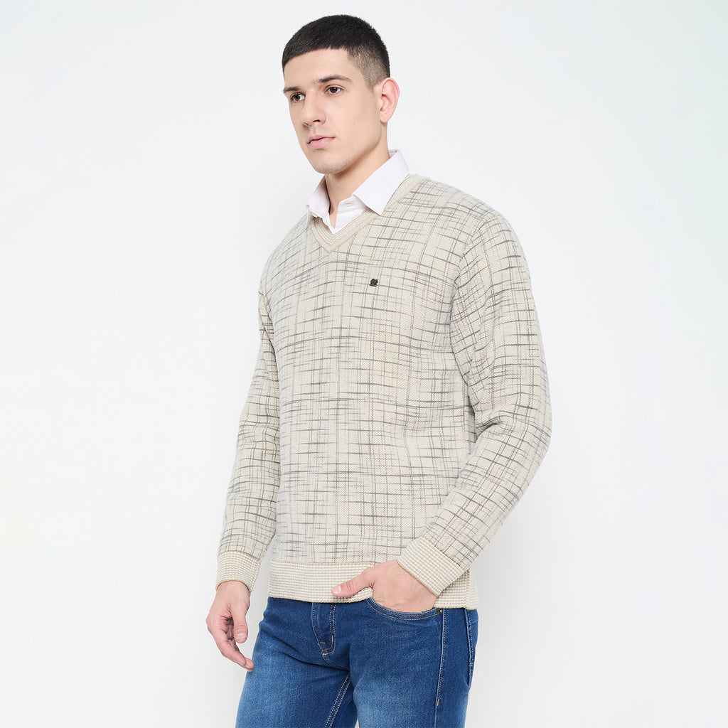 Duke Urban Men Full Sleeve V Neck Sweater (SDS2233)