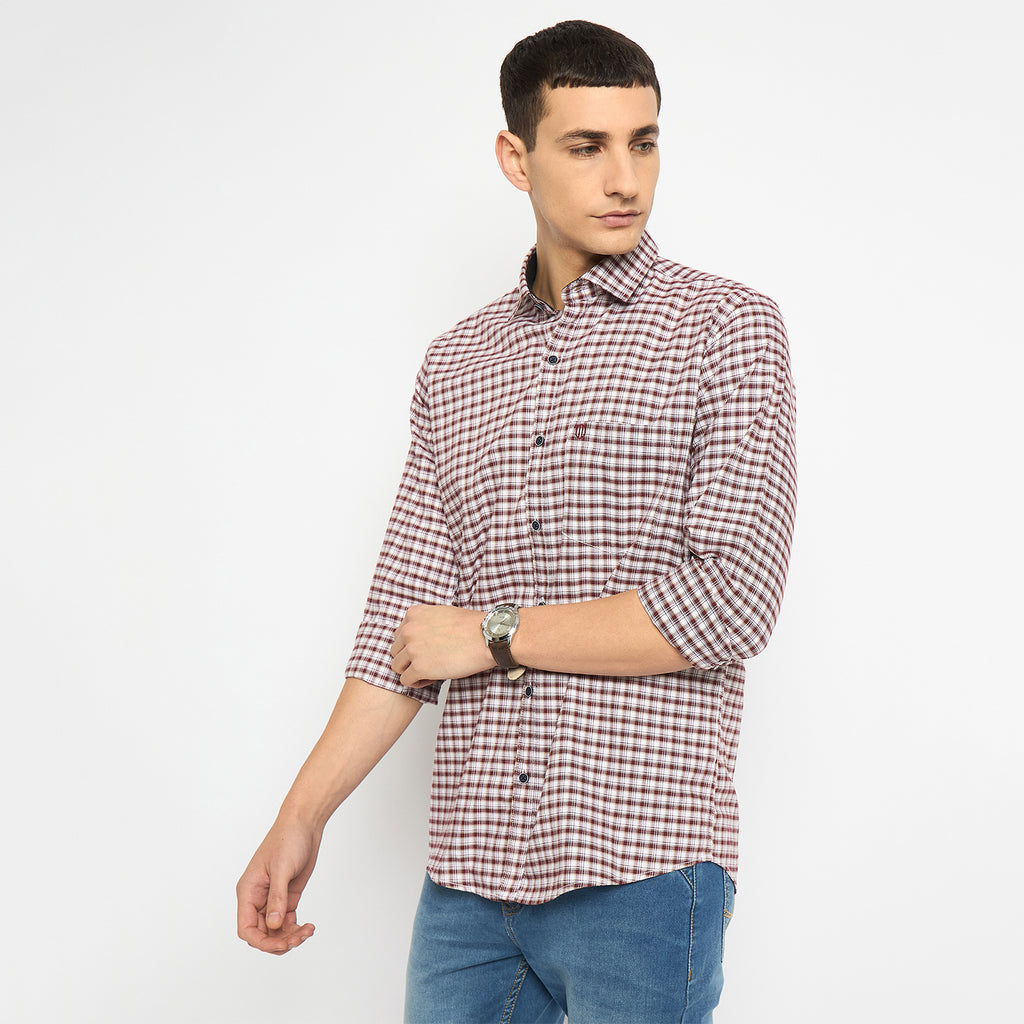Duke Urban Men Full Sleeve Cotton Shirt (SDO5CKAS)