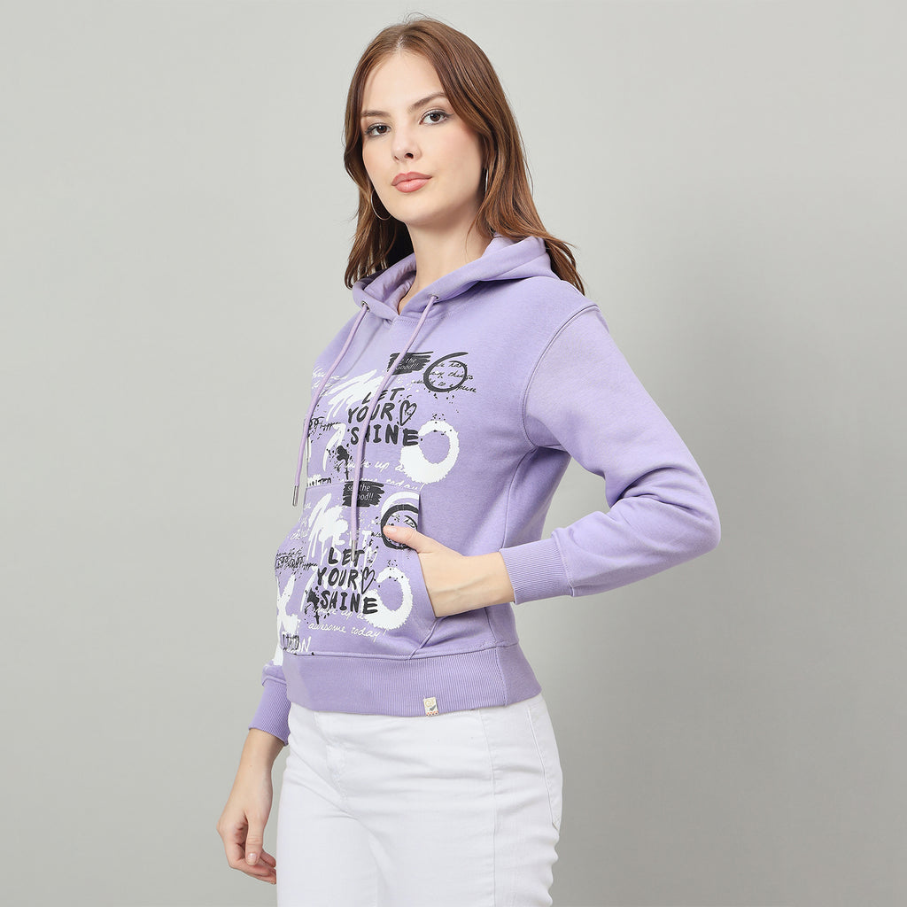 Duke Urban Women Hooded Regular Sweatshirt (LFX959)
