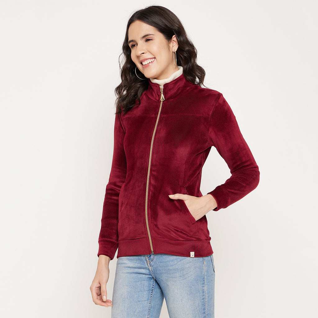 Duke Urban Women Zipper Sweatshirt (LFX923)