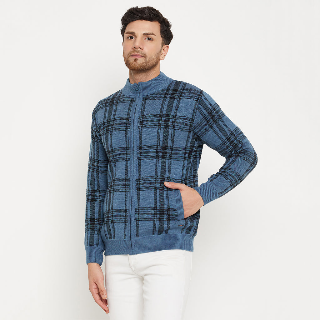 Duke Urban Men Full Sleeve Zipper Cardigan (SDS2154)