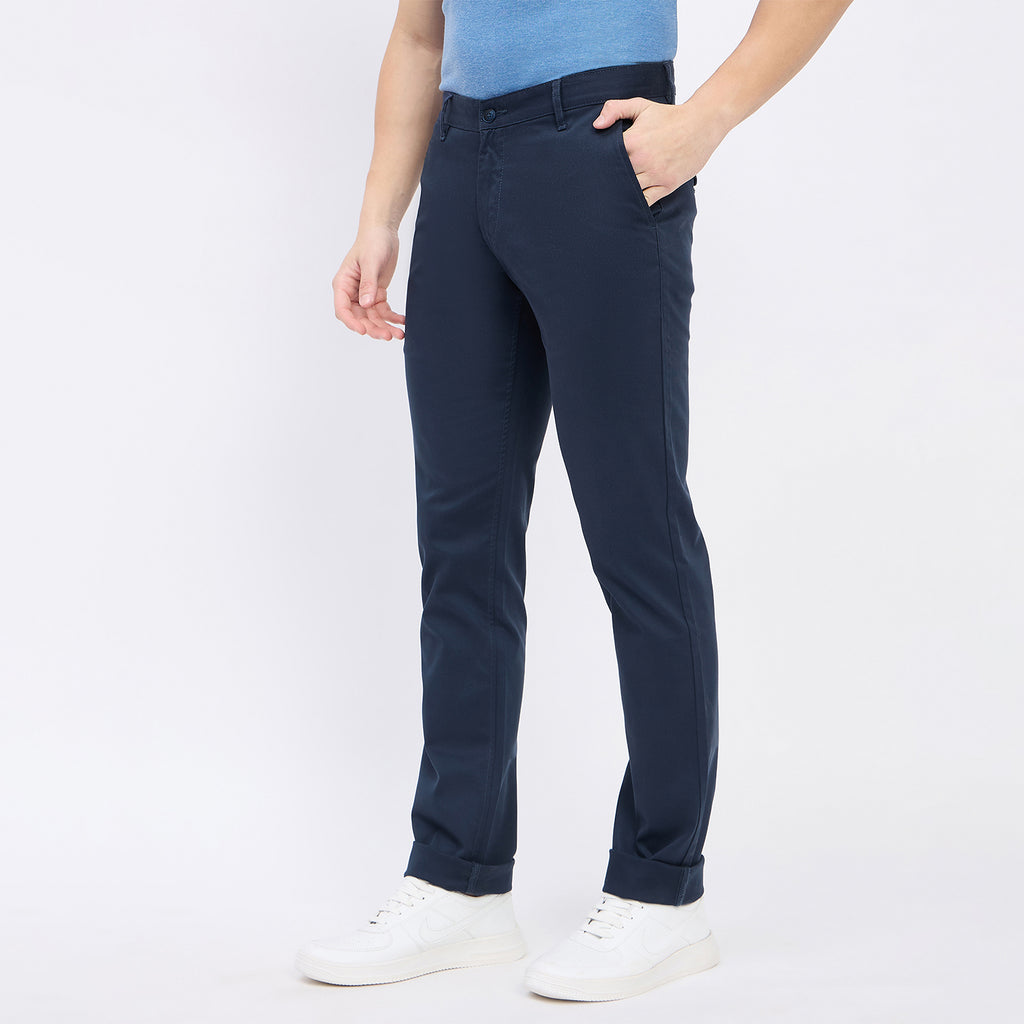 Duke Urban Men Flatfront Narrowfit Chinos Trousers (SDT4565)