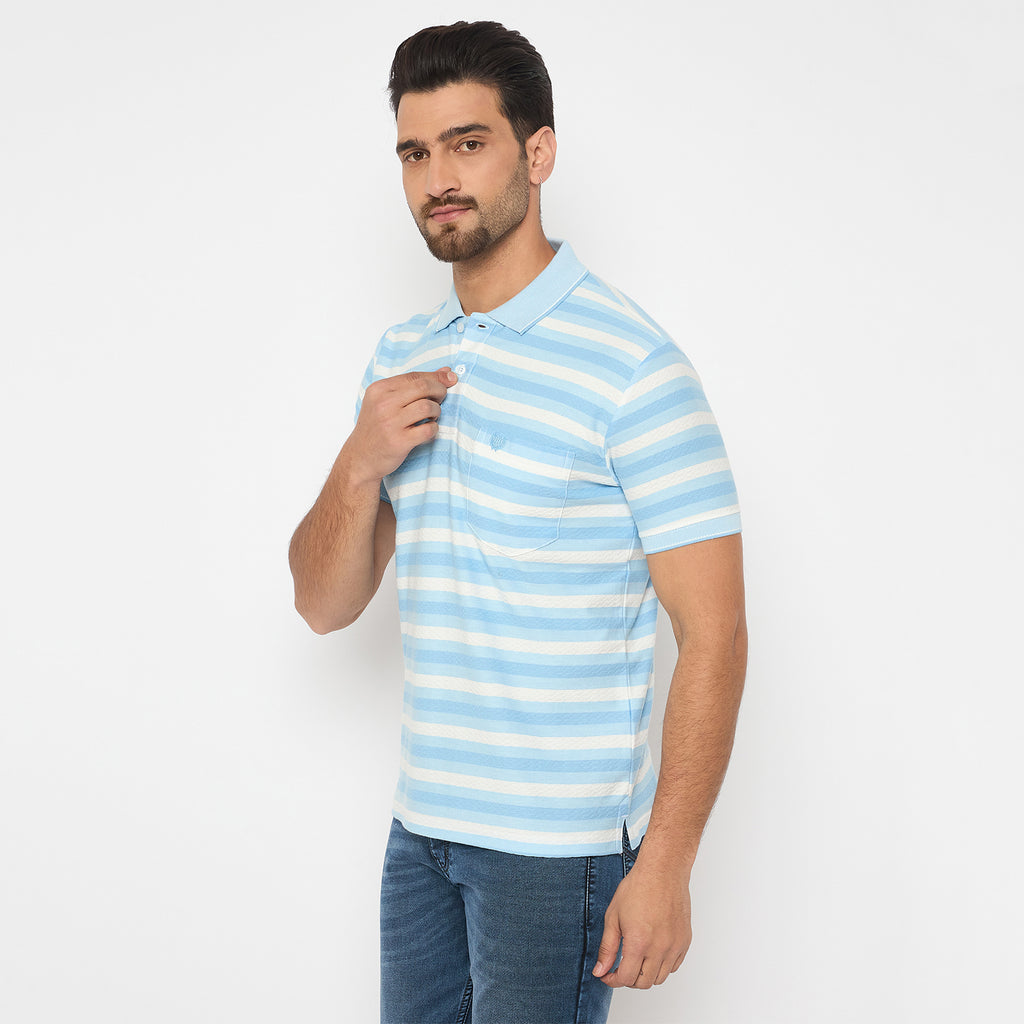 Duke Urban Men Half Sleeve Cotton Tshirt (LF7348)