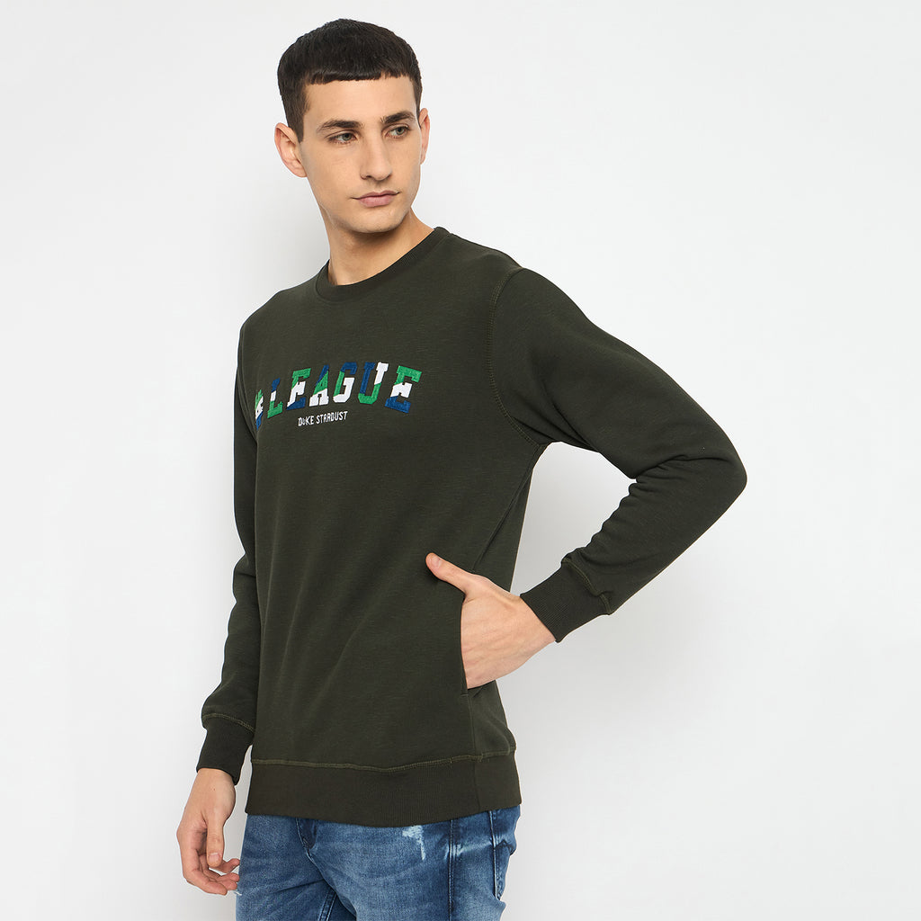 Duke Urban Men Full Sleeve Round Neck Sweatshirt (LF6227)