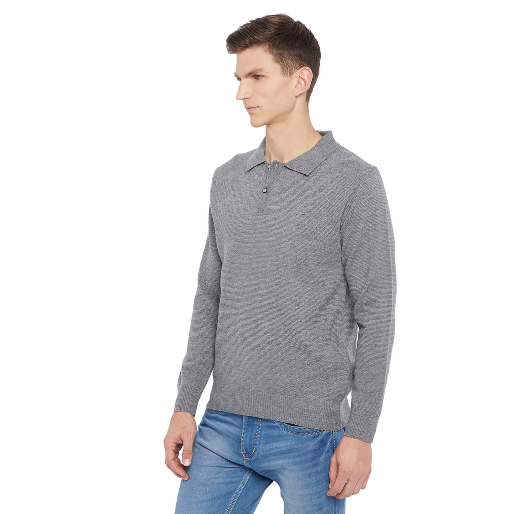 Duke Urban Men Collared Neck Full Sleeve Sweater (SDS711)