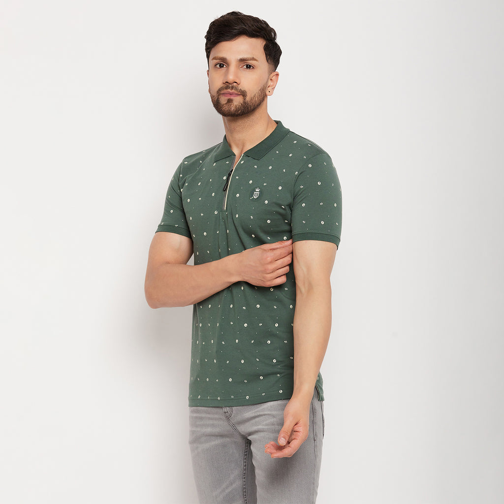 Duke Urban Men Half Sleeve Cotton T-shirt (LF5779)