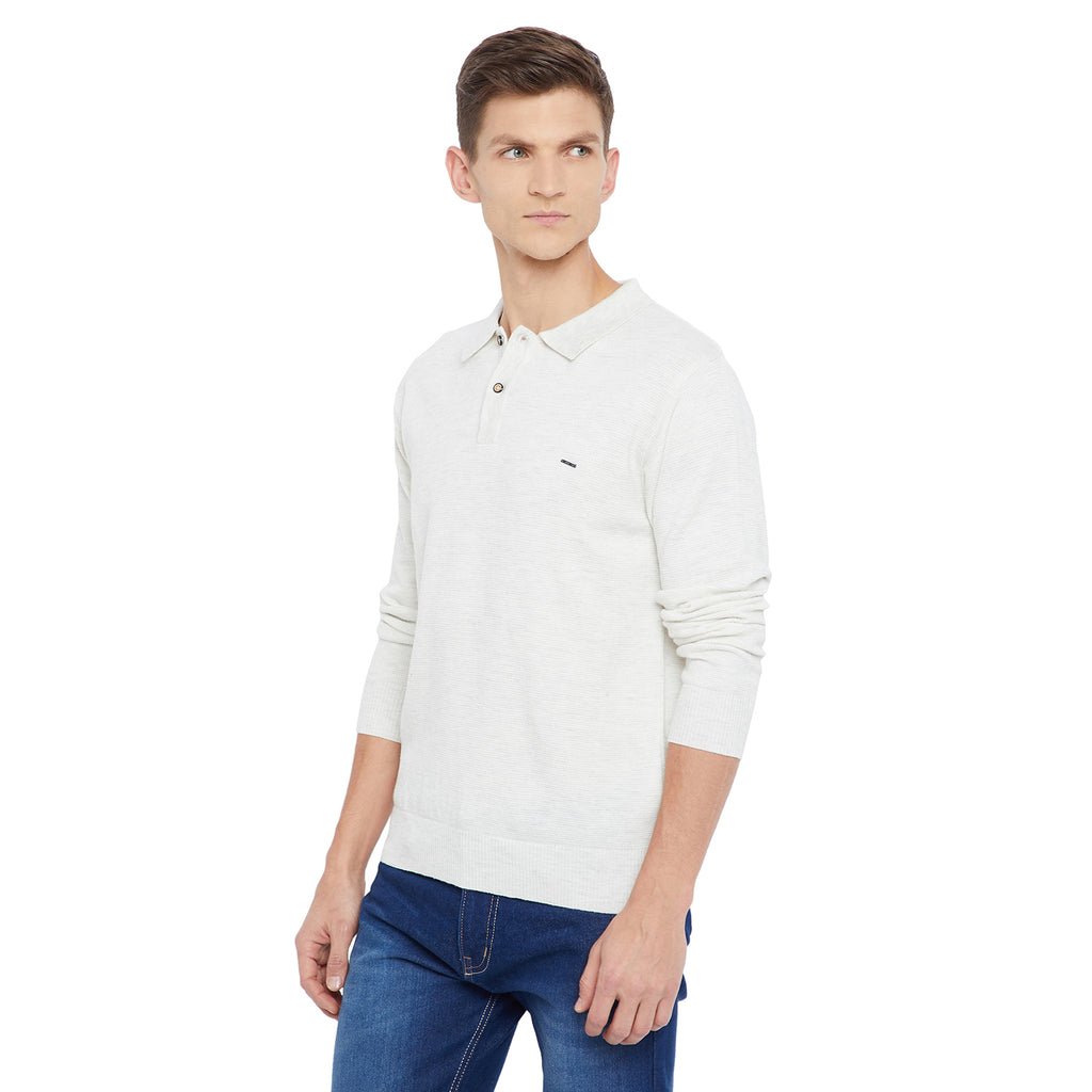 Duke Urban Men Collared Neck Full Sleeve Sweater (SDS711)