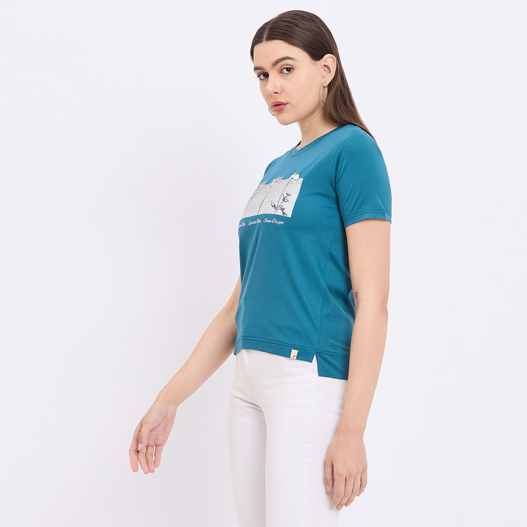 Duke Urban Women Half Sleeve Top (LFX3286)