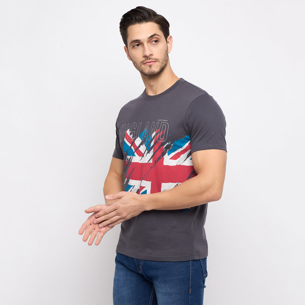 Duke Urban Men Half Sleeve Cotton T-shirt (LF7223)
