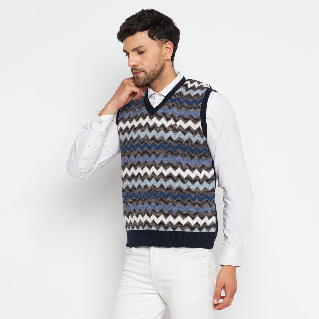 Duke Urban Men Sleeveless Reversible Sweater (SDS2036)