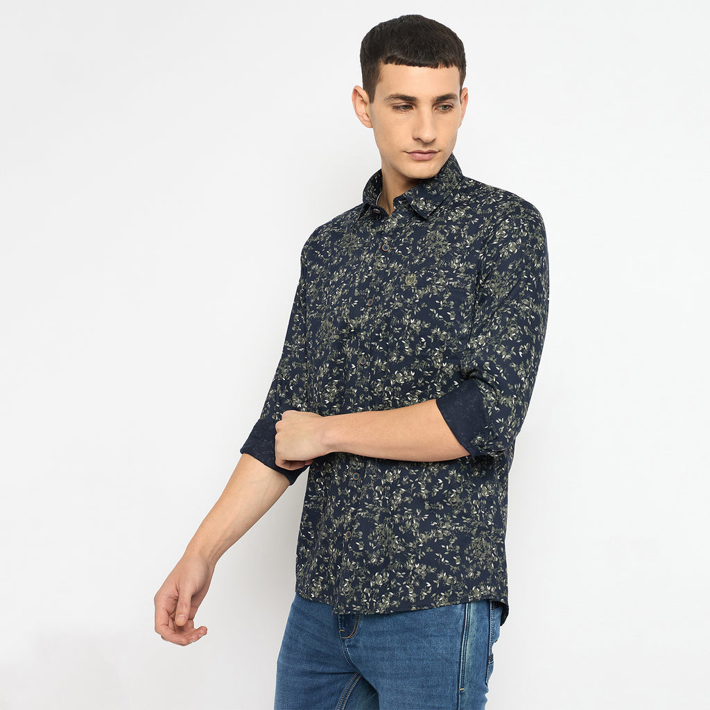 Duke Urban Men Full Sleeve Cotton Shirt (SDO6PRTU)