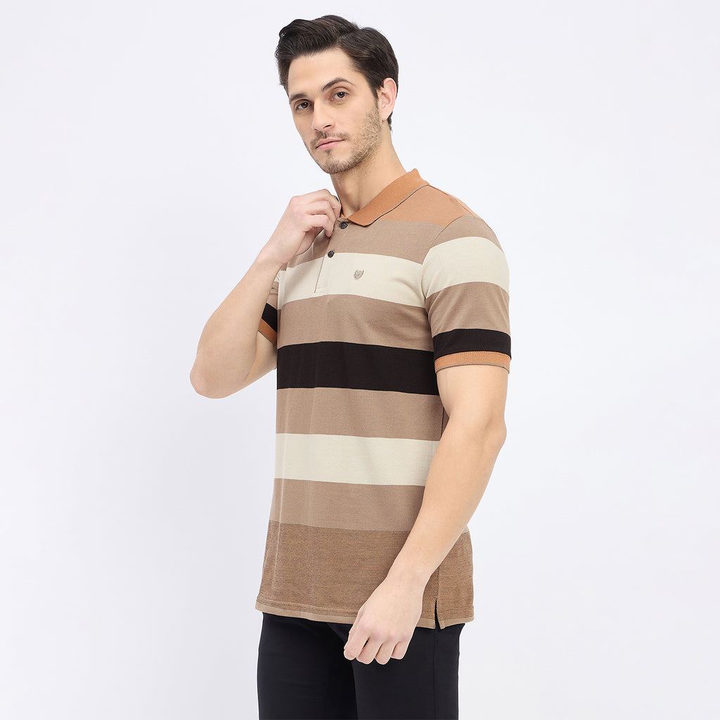 Duke Urban Men Half Sleeve Cotton T-shirt (LF7206)