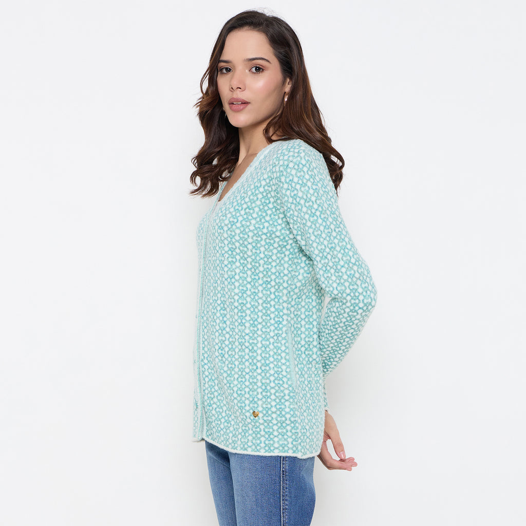 Duke Urban Women Full Sleeve Front Open Cardigan (SDS1361)