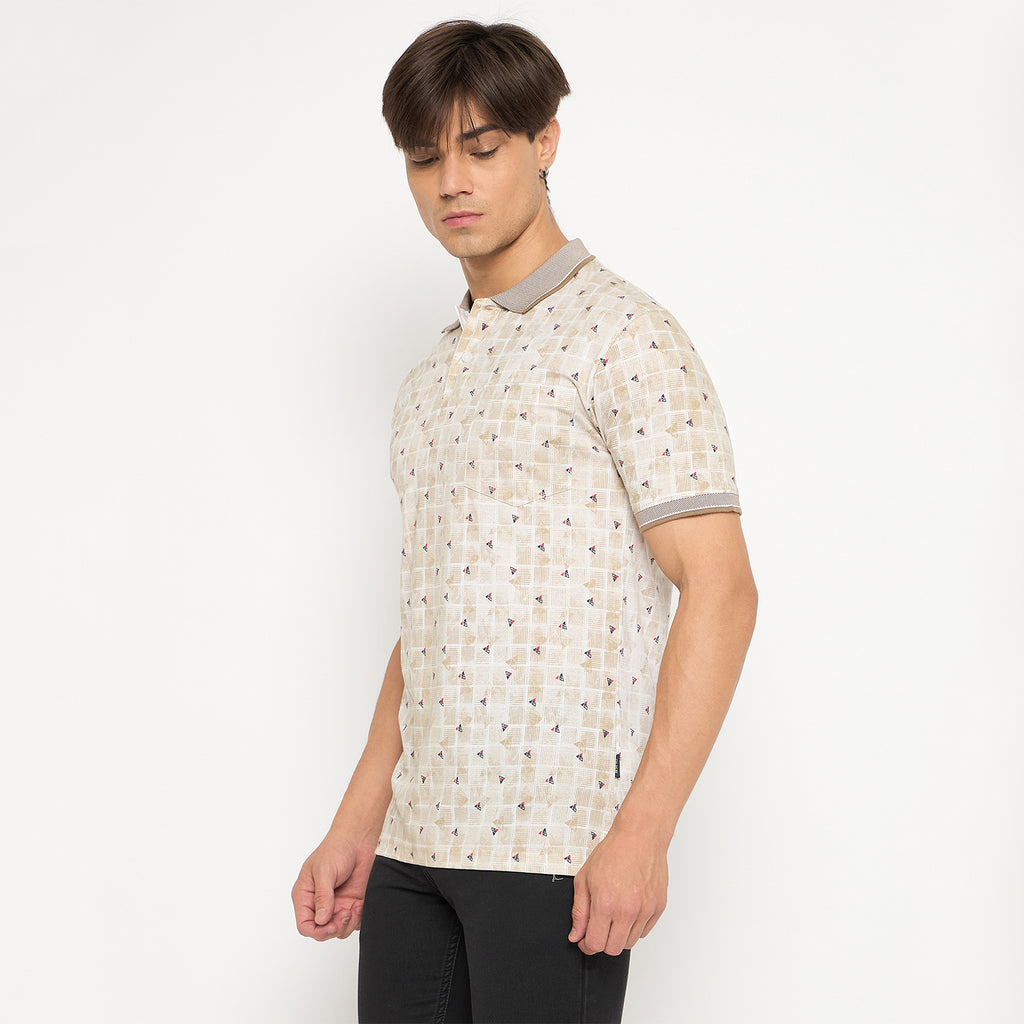 Duke Urban Men Half Sleeve Cotton T-shirt (LF7179)