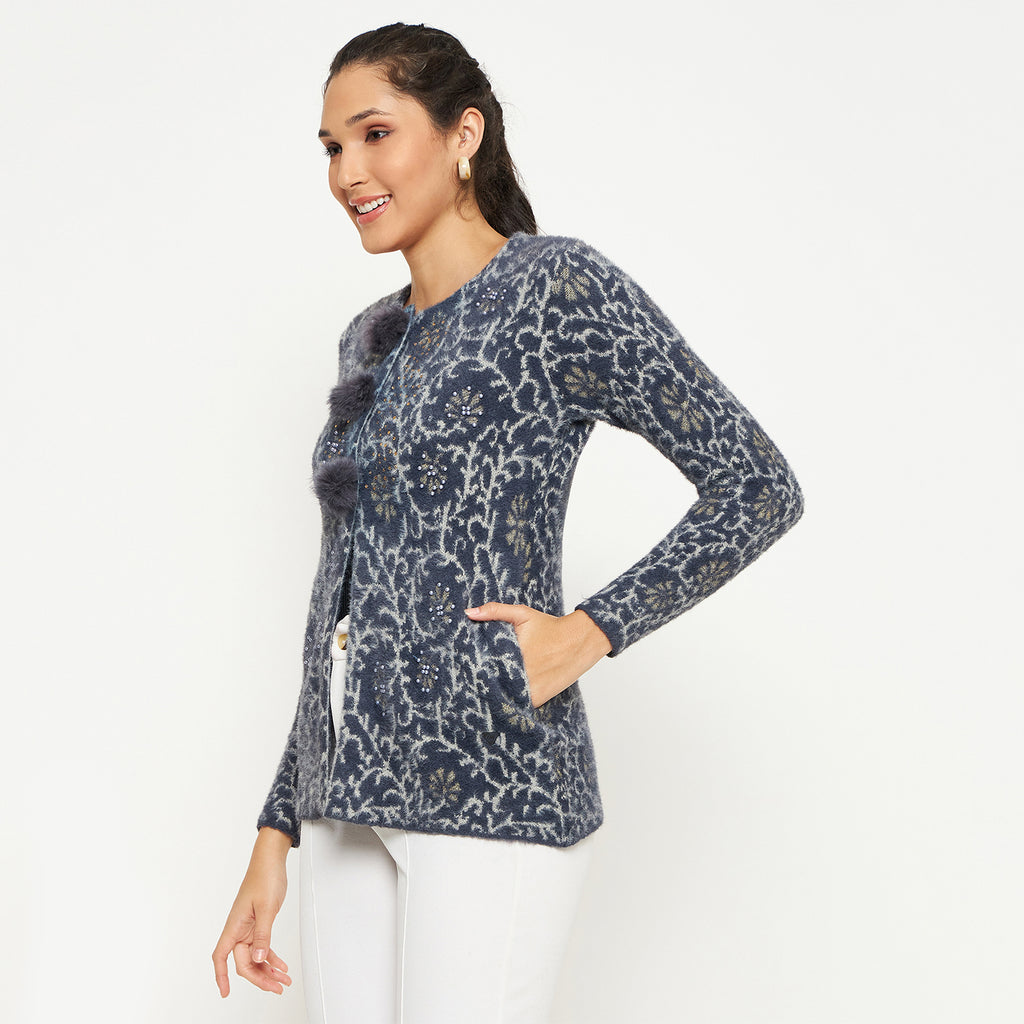 Duke Urban Women Full Sleeve Cardigan (SDS1182)