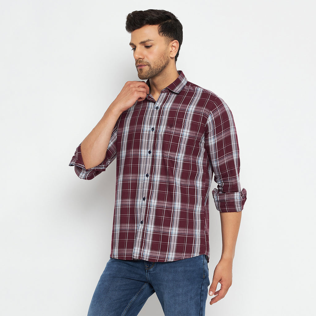 Duke Urban Men Full Sleeve Cotton Shirts (SDO8CKN)