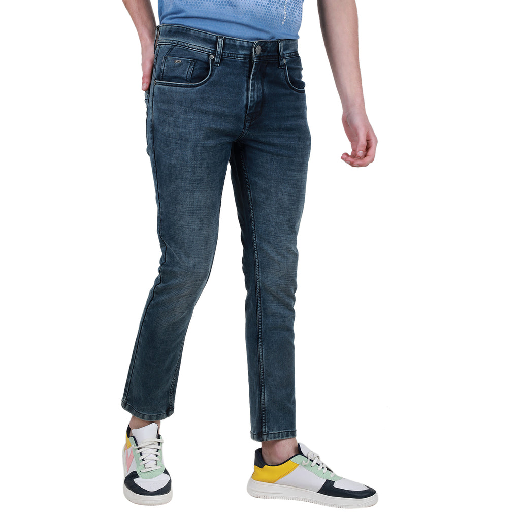 Duke Urban Men Stretchable Ankle Length Slim Fit Jeans (SDD5425)