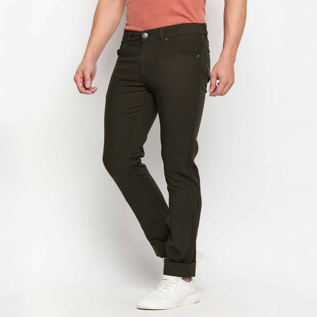 Duke Urban Men Narrow Bottom Chinos Trousers (SDT4586)