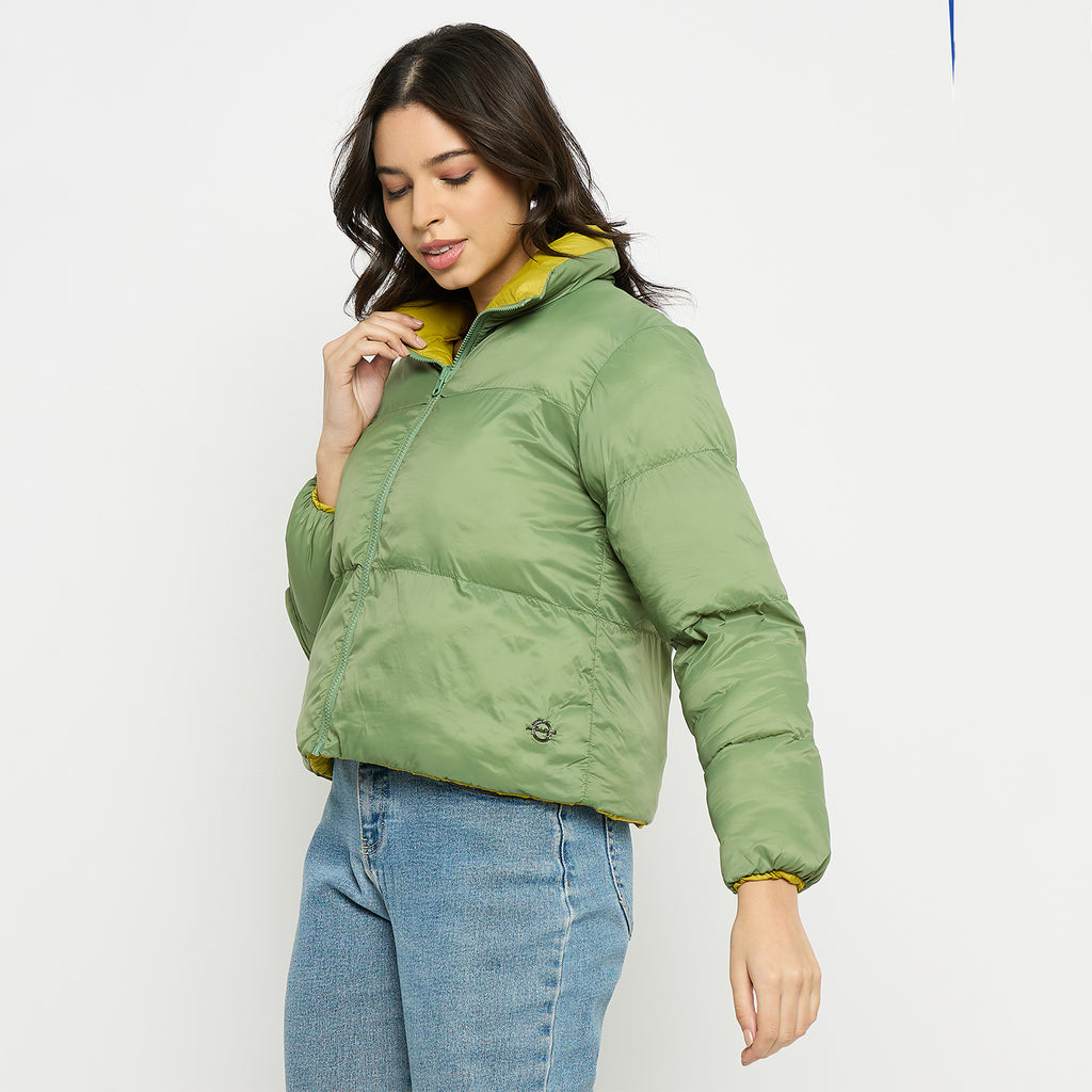 Duke Urban Women Full Sleeve Short Reversible Jacket (SDZ4044)