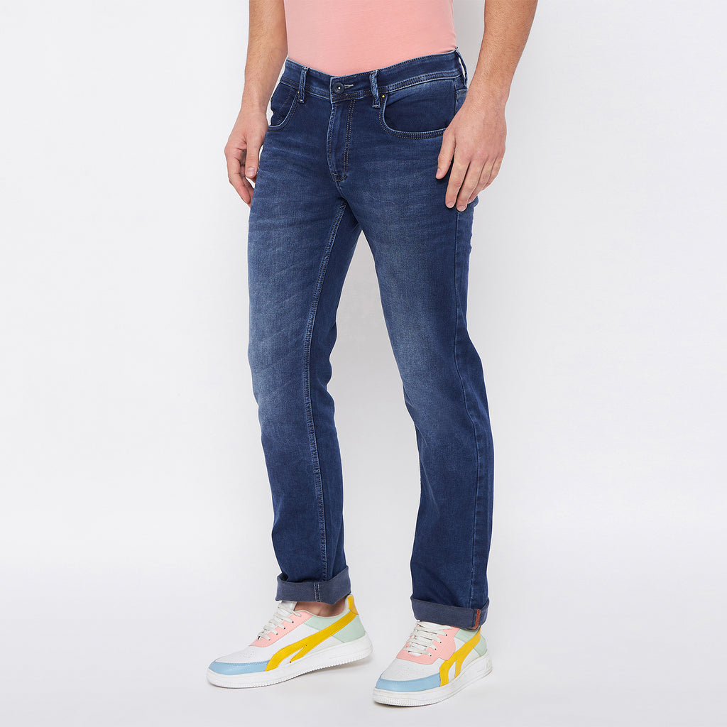 Duke Urban Men Comfort Fit Stretchable Jeans (SDD5377C)