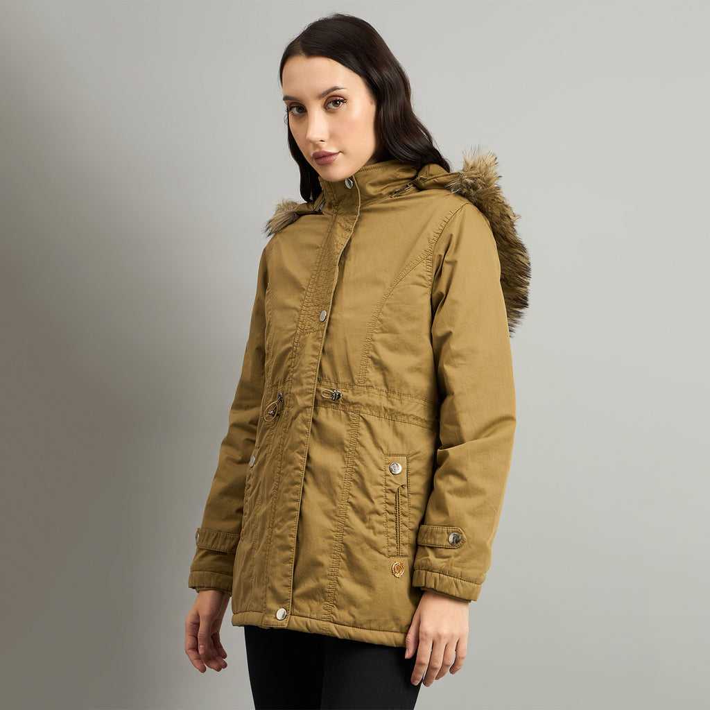 Duke Urban Women Short Style Hooded Bomber Jacket (SDZ4050R)