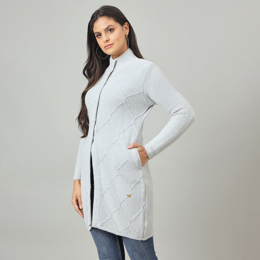 Duke Urban Women Long Coat Regular Sweater (SDS1335)