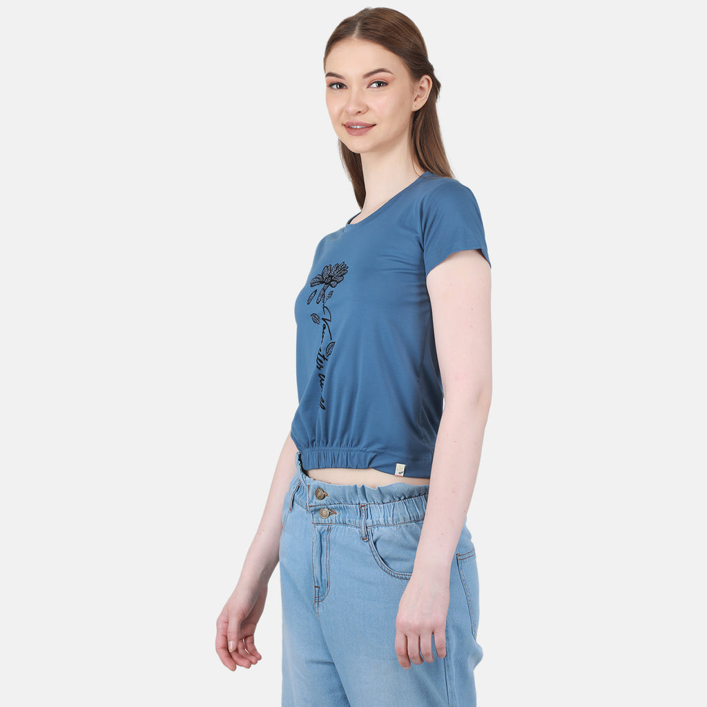 Duke Urban Women Round Neck Printed Top (LFX892)