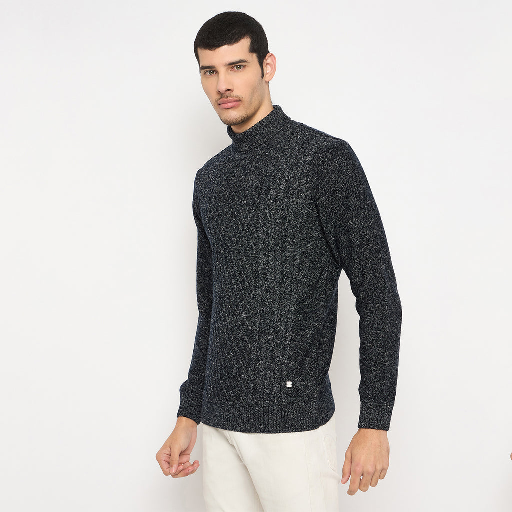 Duke Urban Men Full Sleeve High Neck Sweater (SDS2273)