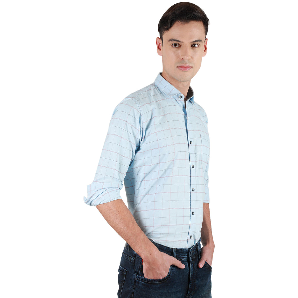 Duke Urban Men Full Sleeve Cotton Shirt (SDO8CKOD)